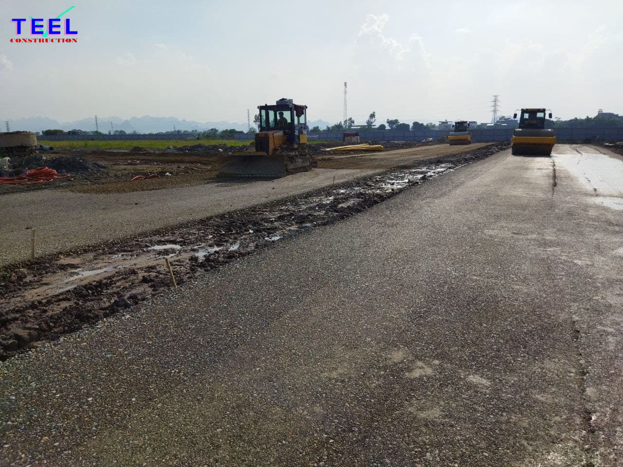 Ảnh hiện trường thi công Dự án Khu nhà ở sinh thái TEELhomes Nhật Tân