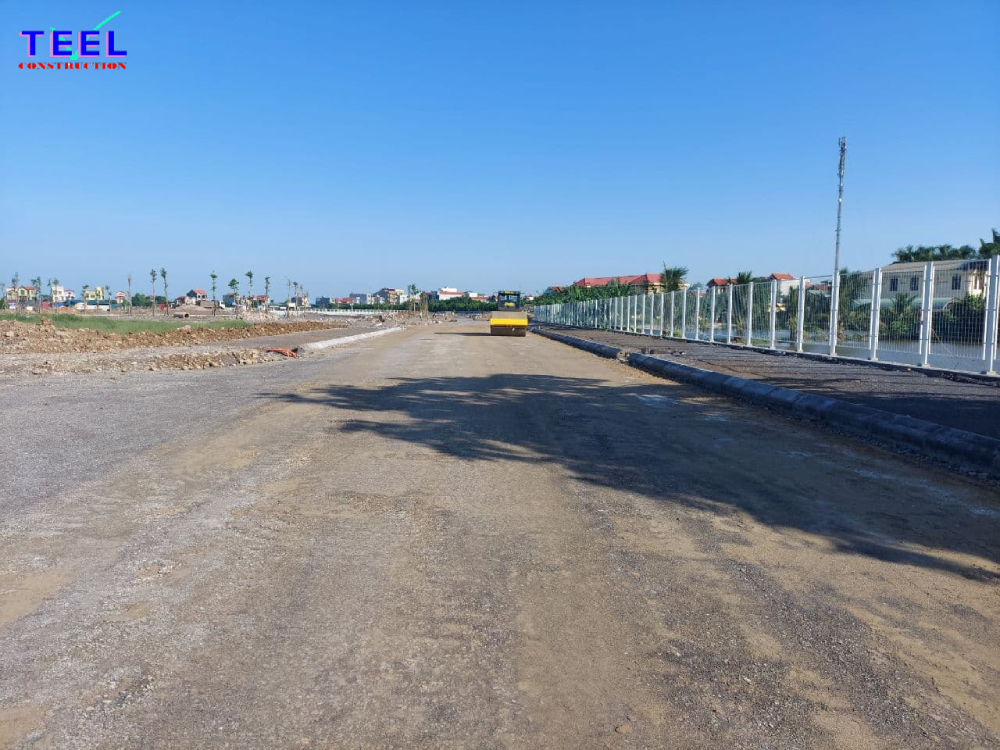 Ảnh hiện trường thi công Dự án Khu nhà ở sinh thái TEELhomes Nhật Tân