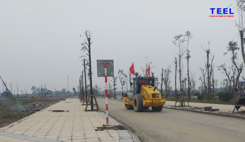 Ảnh hiện trường thi công Dự án Khu nhà ở sinh thái TEELhomes Nhật Tân