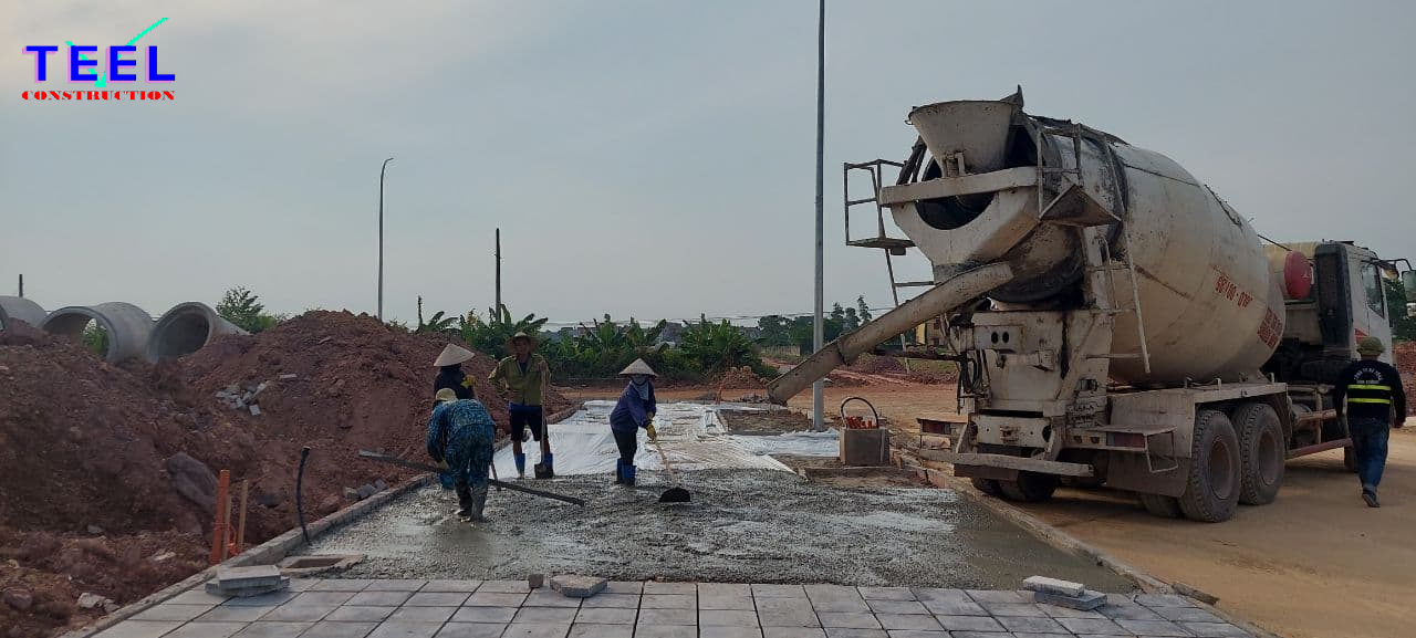 Ảnh hiện trường Công trình thị trấn Vôi