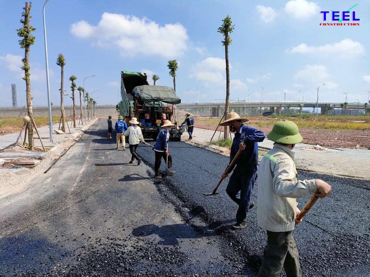 Ảnh hiện trường Công trình thị trấn Vôi