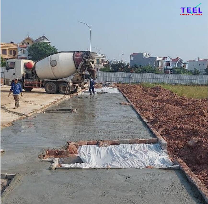 Ảnh hiện trường Công trình thị trấn Vôi