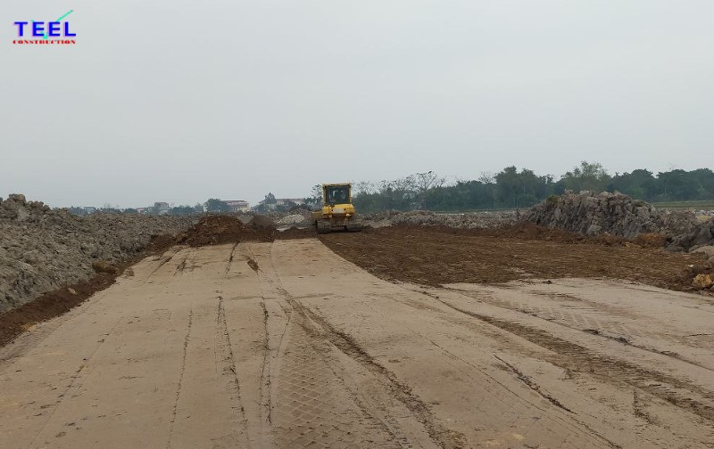 Ảnh thi công dự án Khu nhà ở đô thị tại xã Tràng An