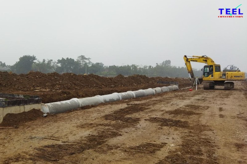 Ảnh thi công dự án Khu nhà ở đô thị tại xã Tràng An