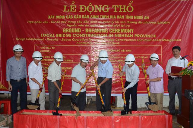 Xây 6 cầu dân sinh cho các huyện miền Tây xứ Nghệ