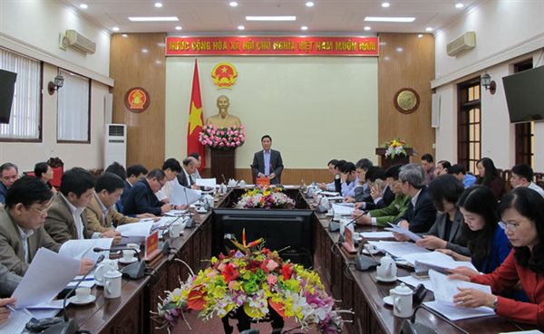 Thái Nguyên chuẩn bị Hội nghị Xúc tiến đầu tư 2018